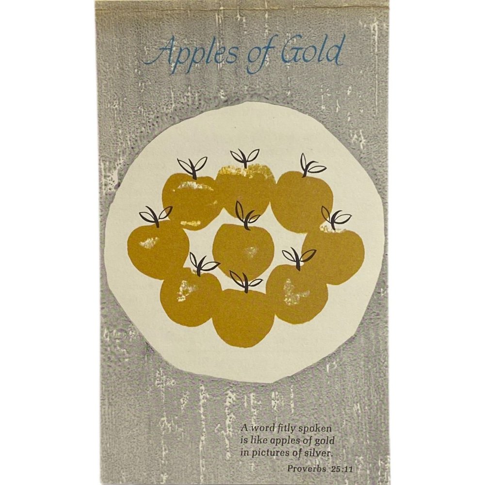 Apples of Gold Compiled by Jo Petty Hardcover Inspirational Writings - Picture 3 of 7